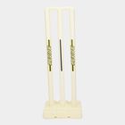 Kid's White Plastic Cricket Stump Set 4 Pcs , , small image number null