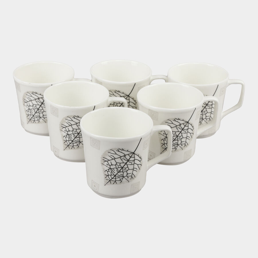 160 ml Bone China Mug Set of 6, , large image number null