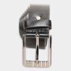 Men's Black Polyurethane Formal Belt, , small image number null