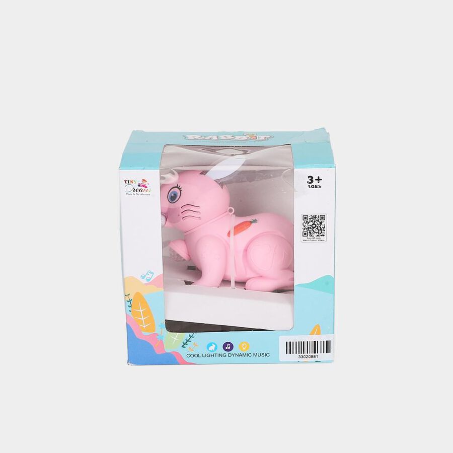 Kid's Pink Plastic Animal, , large