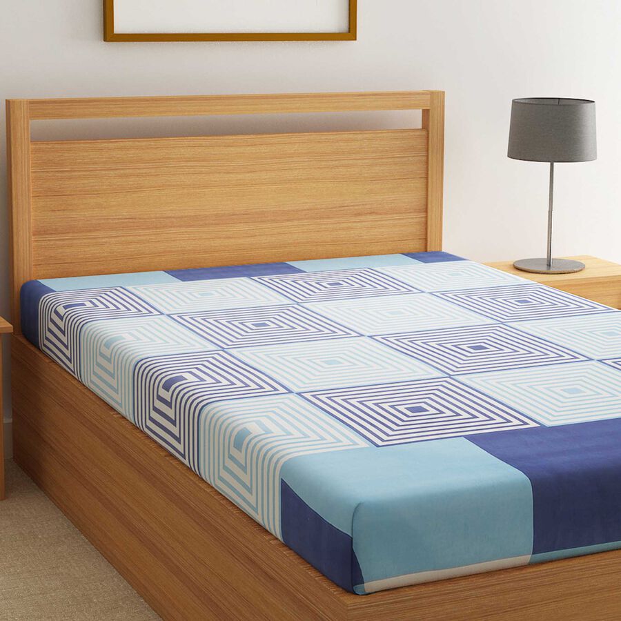 95 GSM Microfiber Single Bedsheet, , large image number null