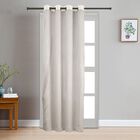 7ft. Cream Microfiber Door Curtain, , small image number null