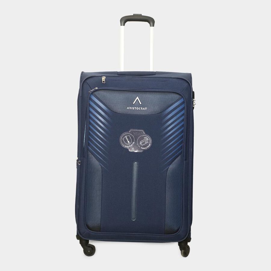 4-Wheel Polyester Soft Case Trolley, Large, , large image number null