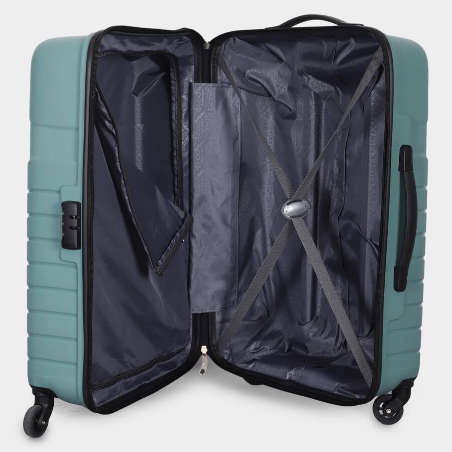 4-Wheel Dark Grey Polypropylene Hard Case Trolley, Small + Medium, , large image number null