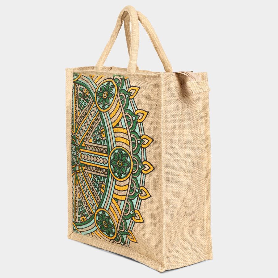 Colour Block Canvas Bag, , large image number null