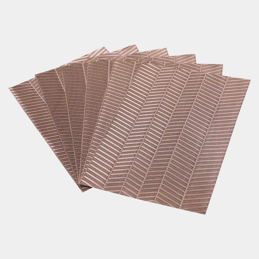 Pvc Table Mat Set of 6, , large image number null