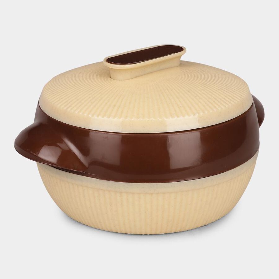 800ml Stainless Steel, Plastic Casserole, , large image number null