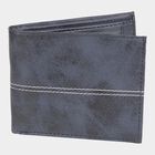 Men's Blue Polyurethane Wallet, , small image number null
