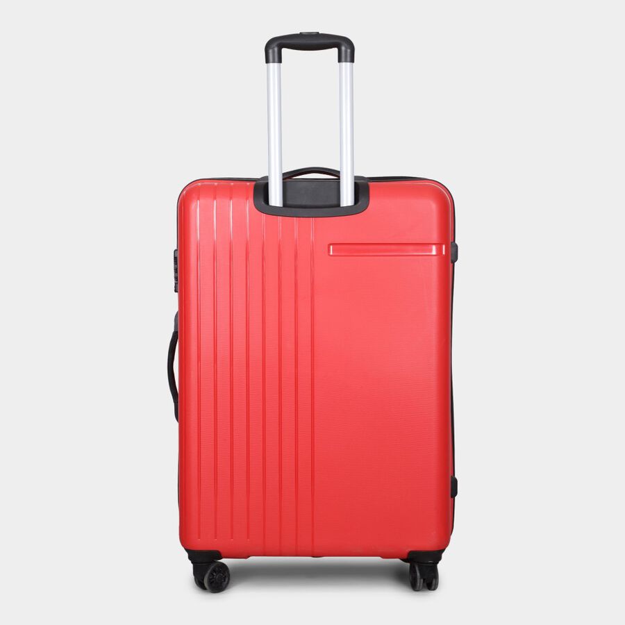 8-Wheel Red Polypropylene Hard Case Trolley, Large, , large image number null