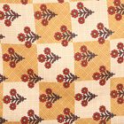 Red, Yellow Microfiber Single Bedsheet, , small
