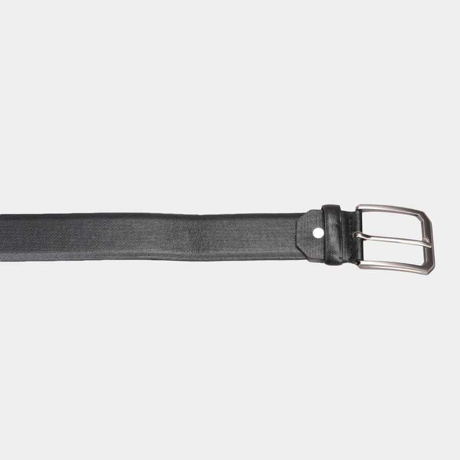 Men's Polyurethane Casual Belt, Size 36, Textured, , large image number null