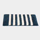 Anti-Skid Blue Polyester Door Mat, , small