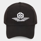 Black Men's Cotton Cap, , small image number null