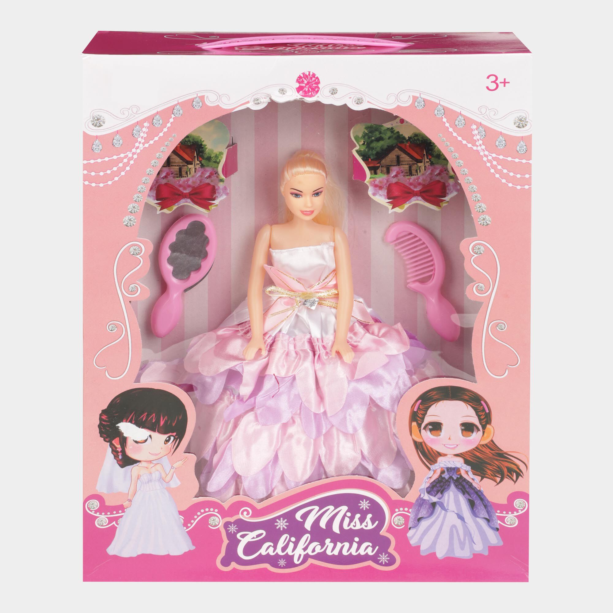 Miss California Plastic Doll Colour Design May Vary