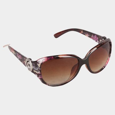 Women's Plastic Gradient Cat Eye/Butterfly Sunglasses