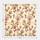 Multicolor Floral Embroidered Cushion Cover, , small