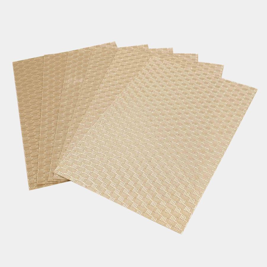 Pvc Table Mat Set of 6, , large image number null