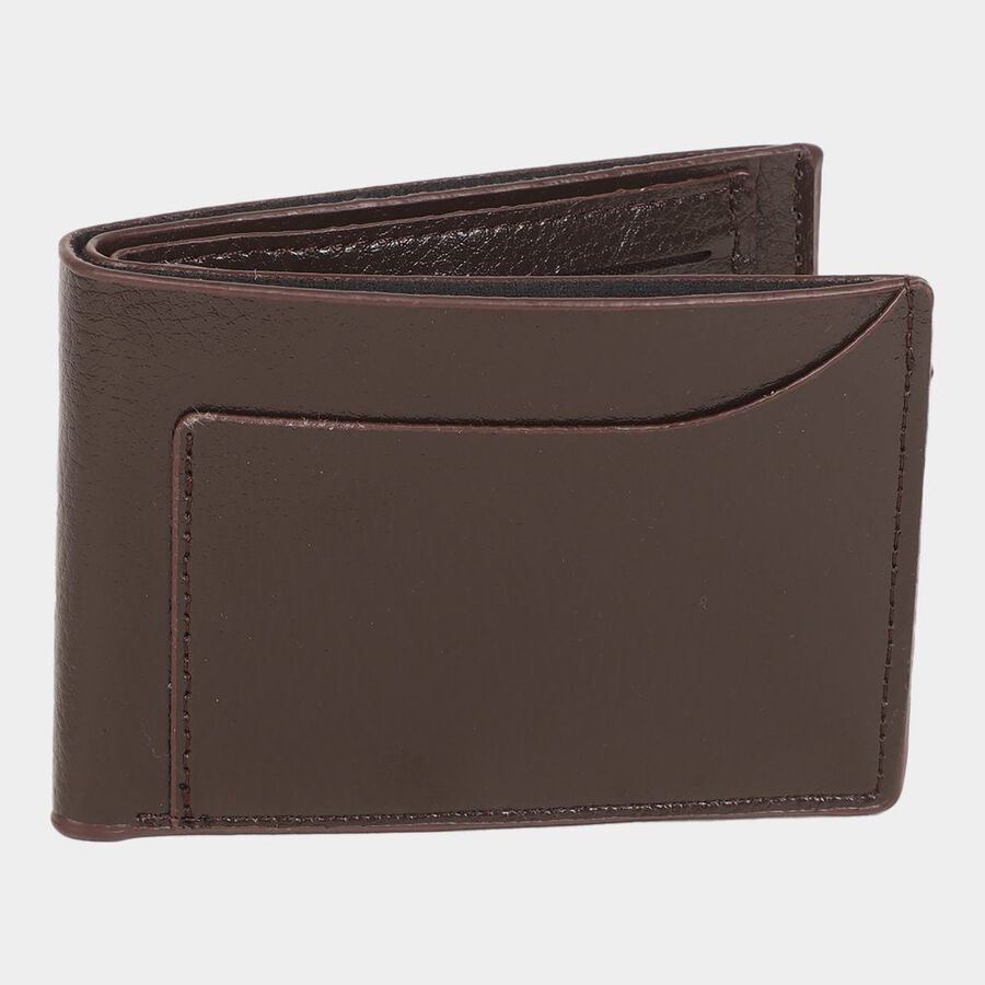 Men's Brown Polyurethane Wallet, , large image number null