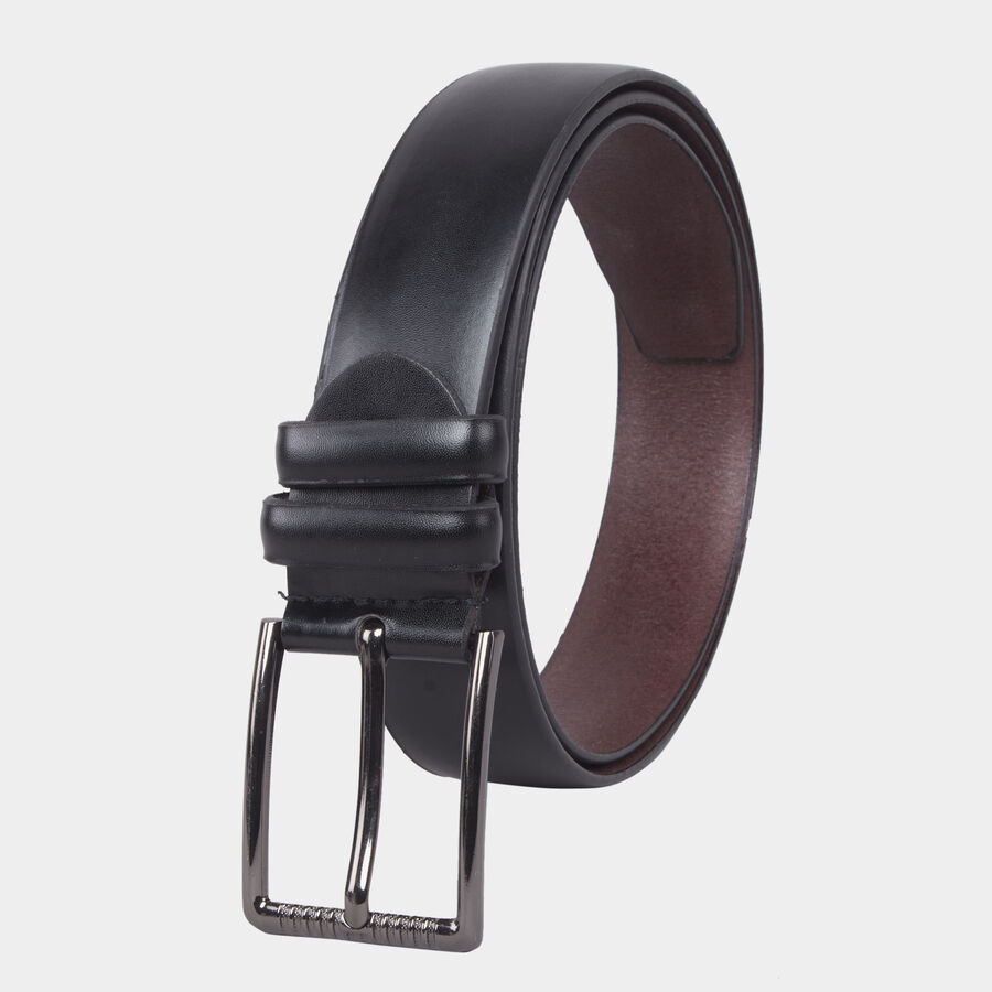 Men Formal Black Belt (36 in.), , large image number null