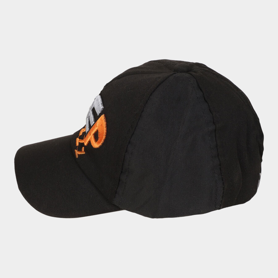 Kids' Black Canvas Cap, , large image number null