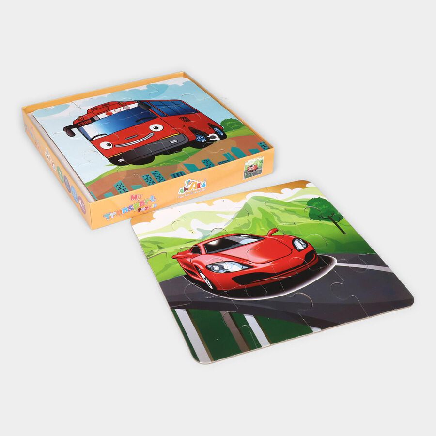 Transport Jigsaw Puzzleset of 3, , large image number null