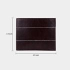 Men's Brown Polyurethane Wallet, , small image number null