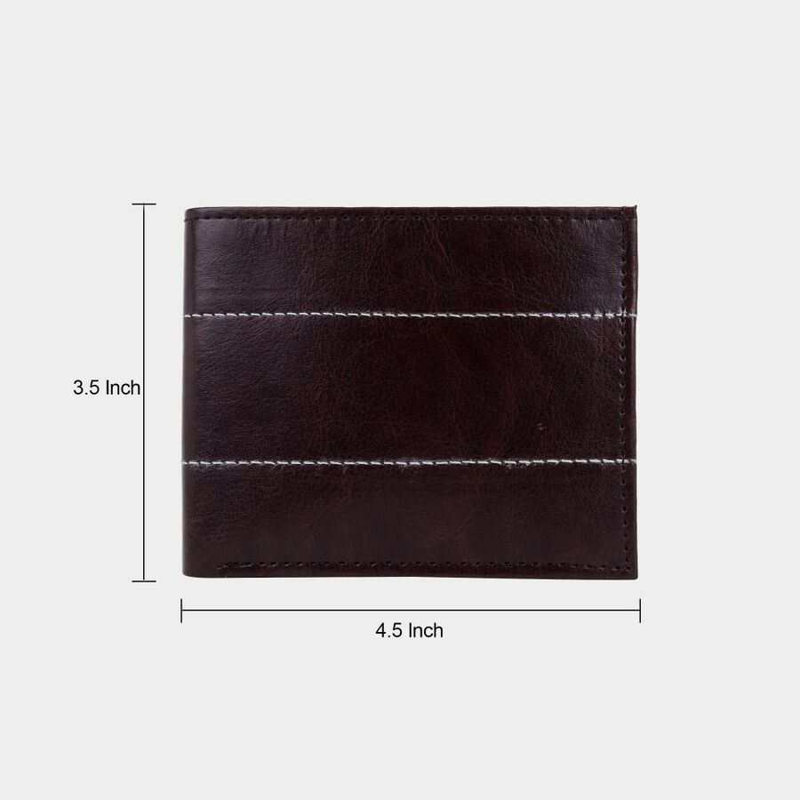 Men's Brown Polyurethane Wallet, , large image number null