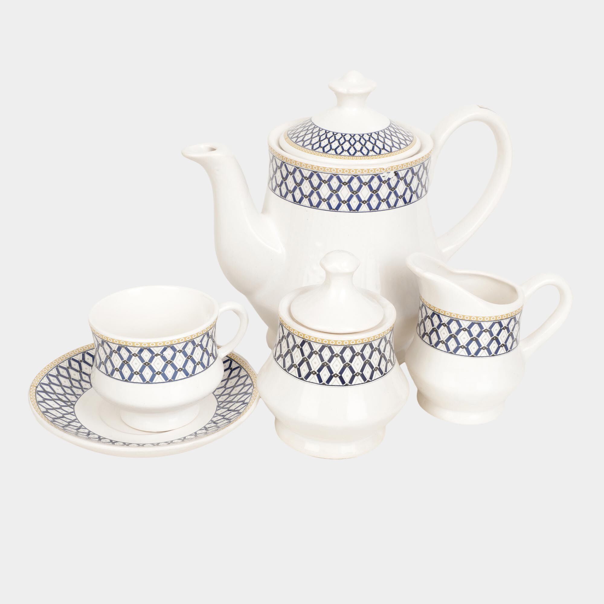 Stoneware tea on sale set