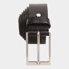 Men's Black Leather Formal Belt, , small image number null