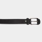 Men's Black Polyurethane Casual Belt, , small