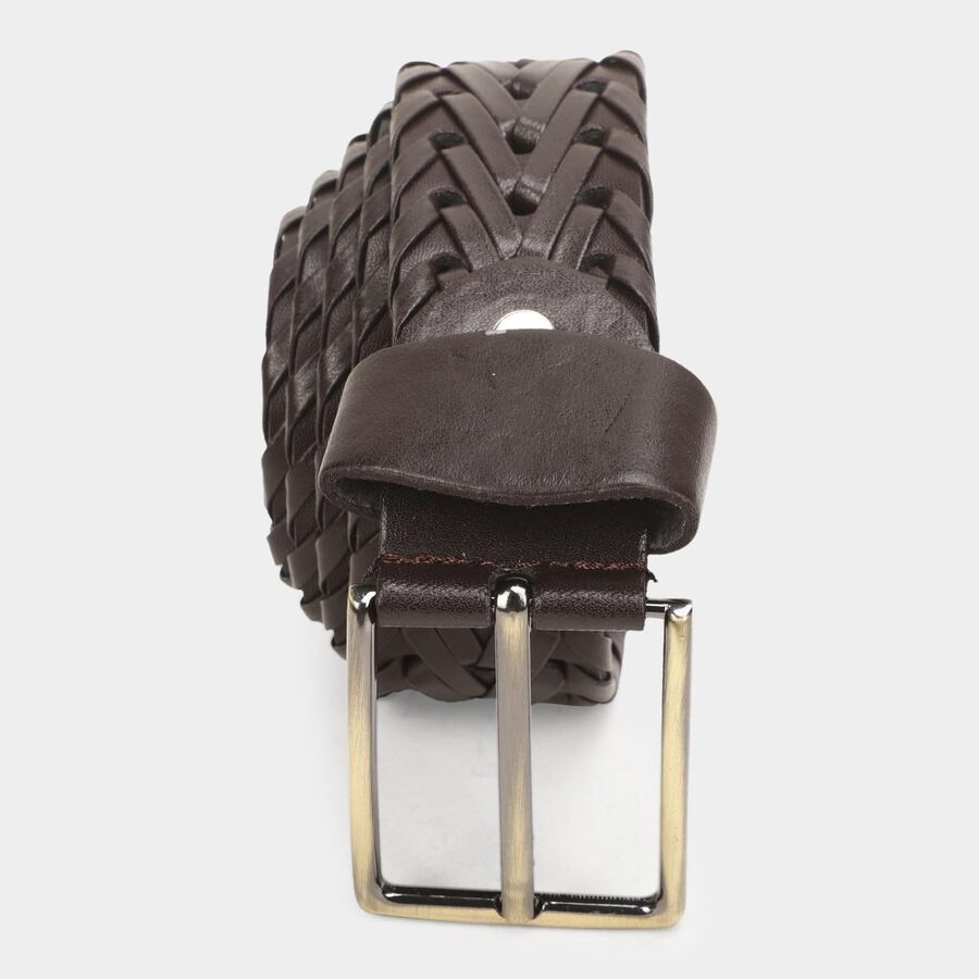 Men's Brown Polyurethane Casual Belt, , large image number null