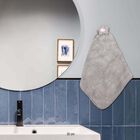 280 GSM Grey Polyester Wash Basin Towel, , small