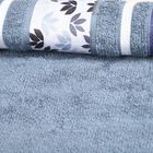 380 GSM Blue Cotton Hand Towel, , small