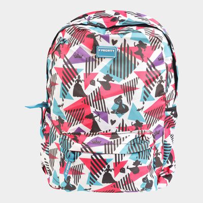 Women's Fabric Backpack (Colour/Design May Vary )