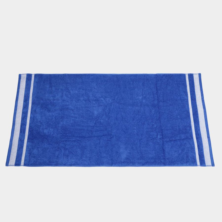 480 GSM Blue Cotton Bath Towel, , large image number null