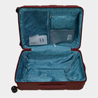 8-Wheel Maroon Polypropylene Hard Case Trolley, Medium, , small image number null