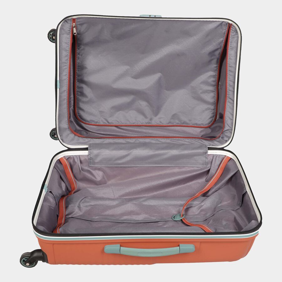 Polyester Upright Trolley, 68 cm X 47 cm X 29 cm, Medium Size, 72 L, , large image number null
