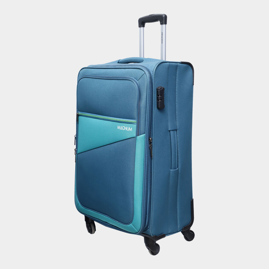 4-Wheel Polyester Soft Case Trolley, Large, , large image number null