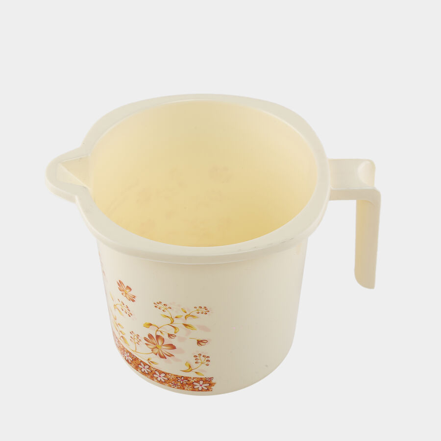 Plastic Bath Mug Plastic Printed Bath Mug, 1.5 L - Colour/Design May Vary, , large image number null