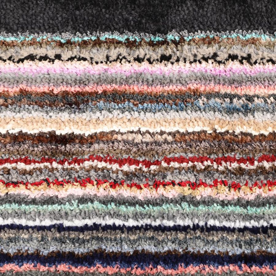 Grey Polyester Door Mat, , large