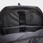 Black Polyester Backpack with Laptop Compartment, , large image number null