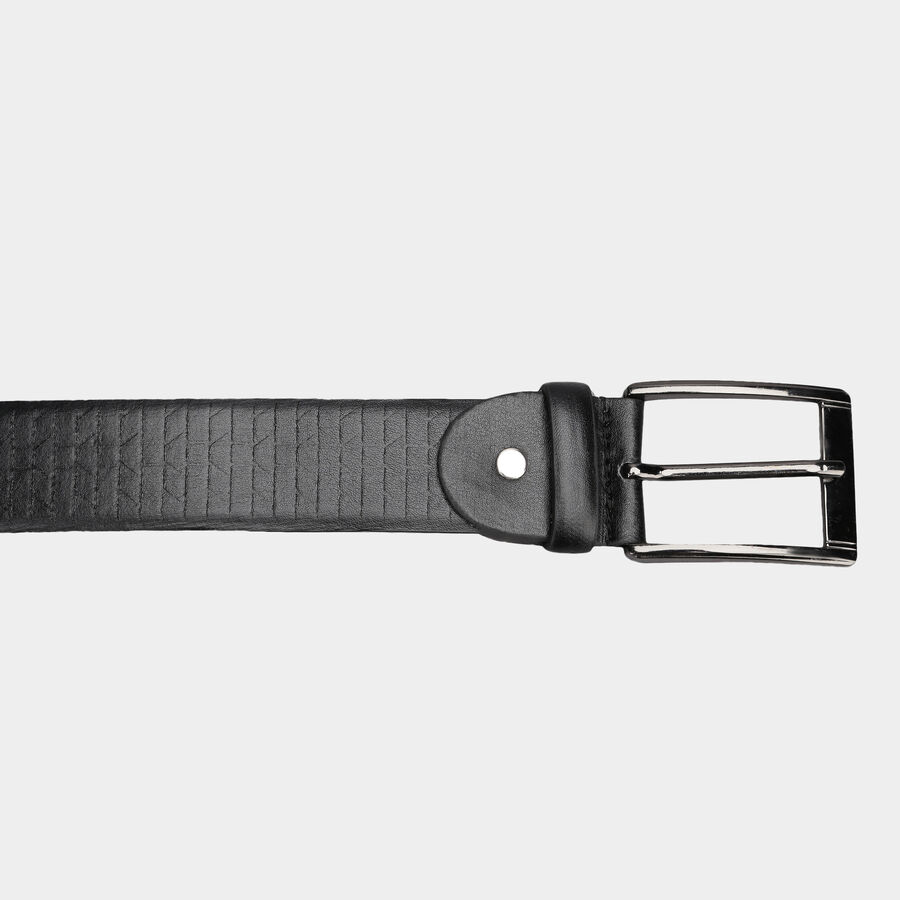 Men Casual Black Belt (40 in.), , large image number null