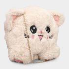 Kid's Beige Nylon/Polyester Bag, , small image number null