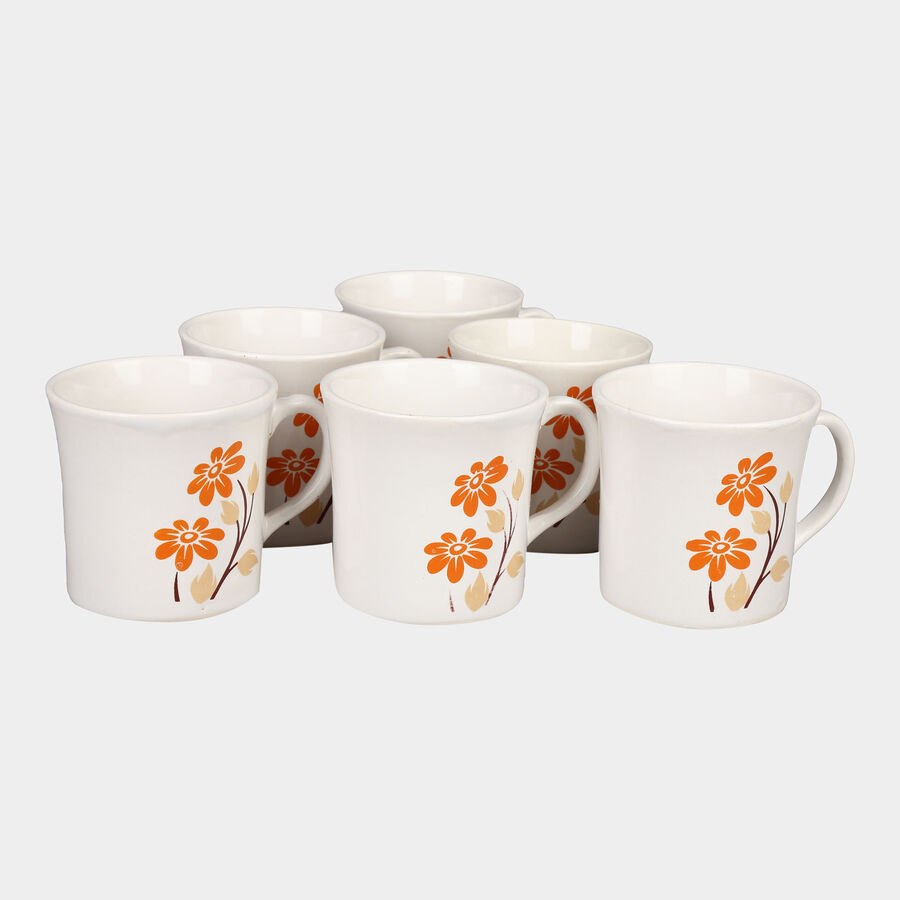 120 ml Stoneware Cup, Set of 6, , large image number null