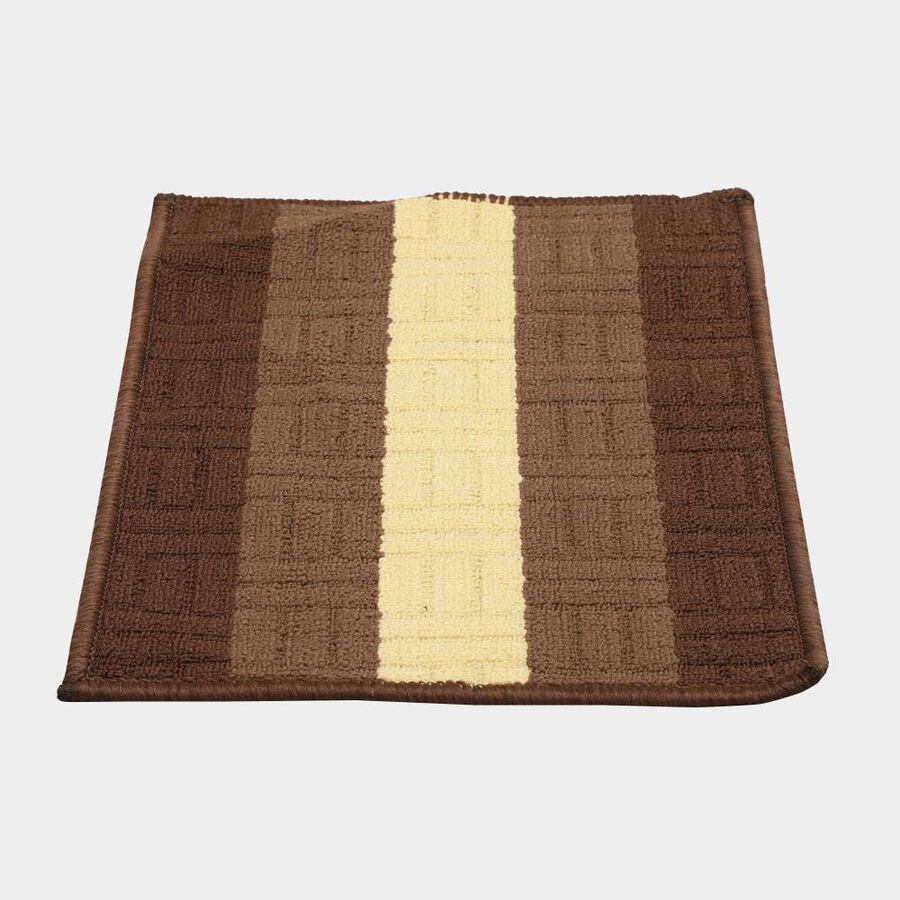 Anti-SKId Brown Polypropylene Door Mat, , large image number null