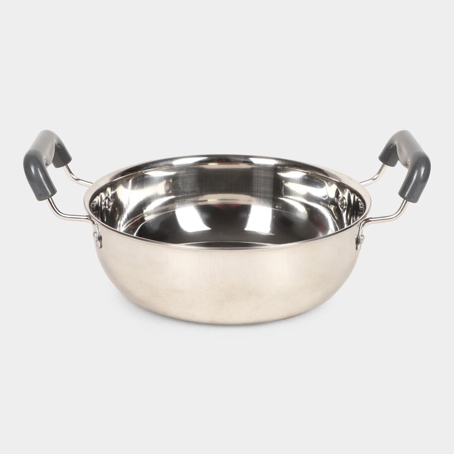 Steel Kadhai and Saucepan Combo, , large image number null