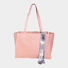 Women's Polyurethane Tote Bag, Textured, Medium Size, , small image number null