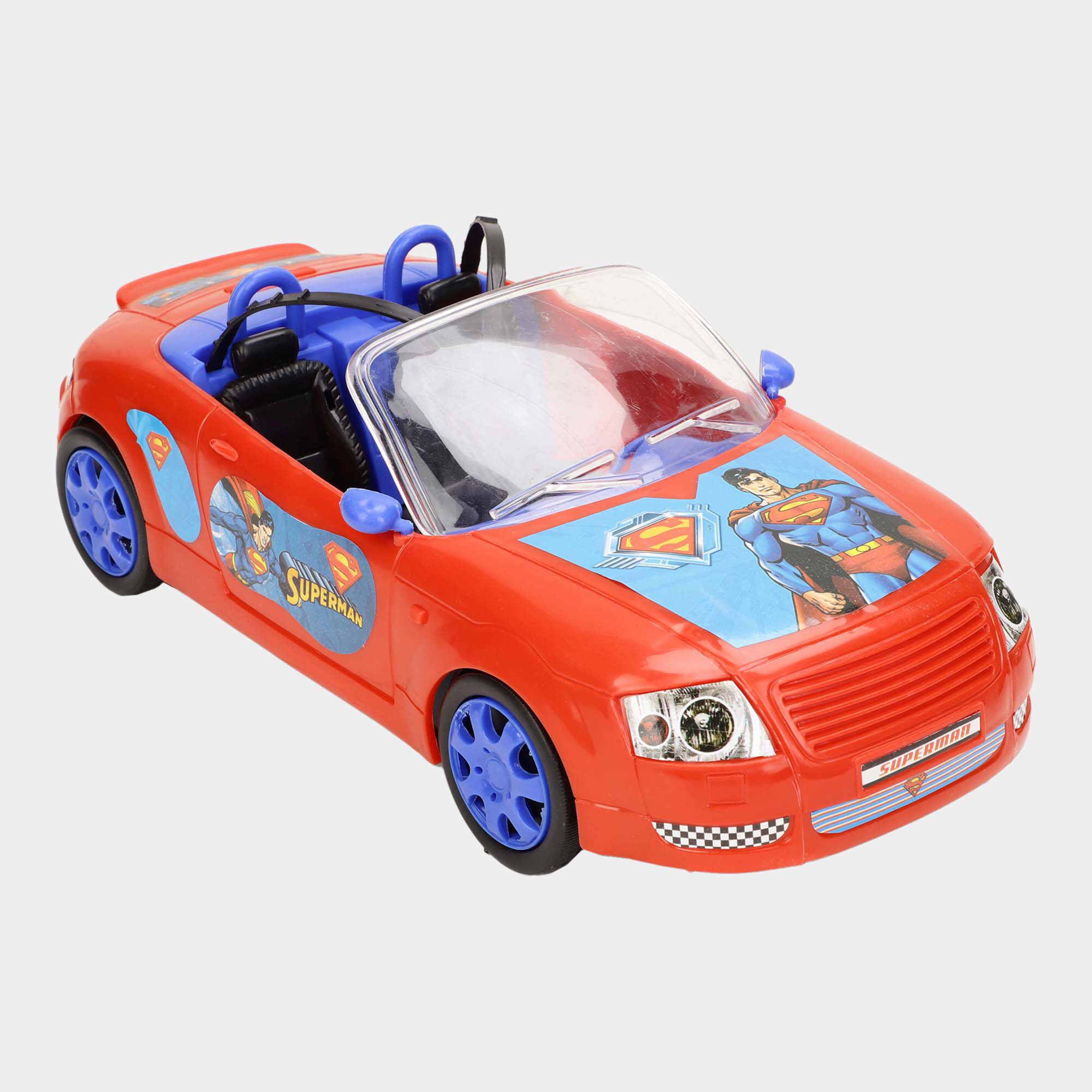 Superman remote control shop car