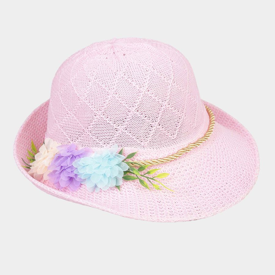Kid's White Nylon Cap, , large image number null