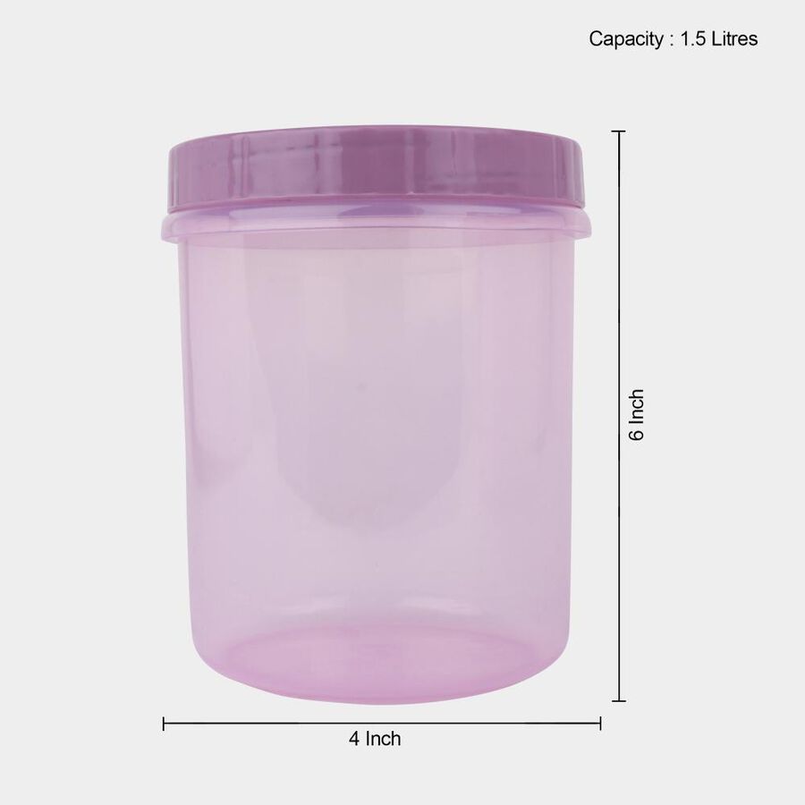 1.5 L Plastic Container Set of 3, , large image number null